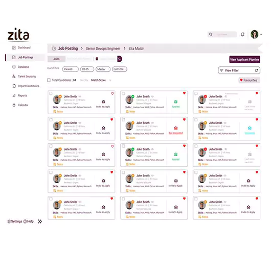 Zita Recruitment Platform